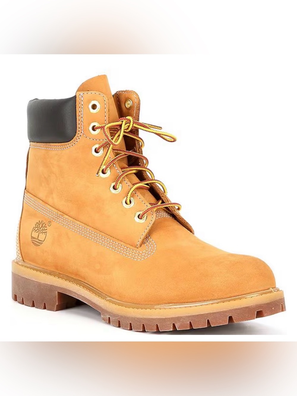 Timberland Premium 6 In Waterproof Boot Wheat Nubuck Men 9